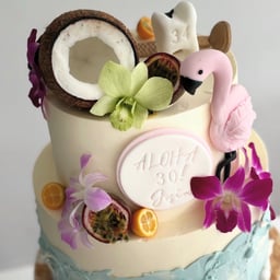 Tort Tropikalny Flamingo - 2