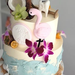 Tort Tropikalny Flamingo - 3